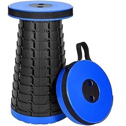 Drumstone 𝟏𝟓 𝐘𝐞𝐚𝐫𝐬 𝐖𝐚𝐫𝐫𝐚𝐧𝐭𝐲 Durable Portable Folding Stool with Adjustable Height, Anti-Slip Base & 397 lbs Weight Capacity – Lightweight & Compact for Travel and Outdoor Activities.-14