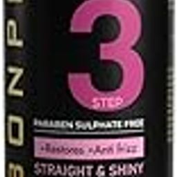 KERABON PROFESSIONAL® BONPLEX shampoo| Restore, Anti Frizz, Straight and Shiny | Infused with Coconut, Argan Oil, Brahmi, Shikakai, Hibiscus, Edta Disodium, Choride (300)-image-33