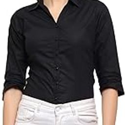 Regular Fit 3/4 Official Formal Casual Shirt for Women-image-98