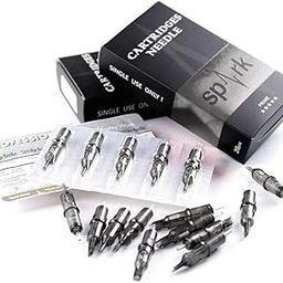 20PCS Spark Disposable Premium Tattoo Cartridge Needles Standard #12 Needles Round Liners (11RL)-image-53