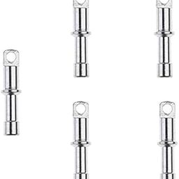 MERISHOPP 4x5 Pieces Aluminium Rod End Plugs Tent Pole Replacement Accessories for 8.5mm| Camping Gear | Heavy-Duty Tent Stakes & Guy Lines Set-image-48