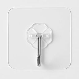 Self-Adhesive Wall Hooks for Hanging Towels, Keys, Utensils. Waterproof, no-Drill, Reusable Hook Stickers. Ideal for Kitchen, Bathroom, Home (Transparent). (15)-image-50