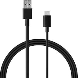 MI Compatible USB Type-C Cable | 1 Meter Fast Charging & Data Sync Wire | 3A Output | Durable & Tangle-Free | Works with All Type-C Phones (Black)-image-94