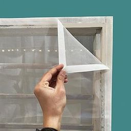 DishaLive Group® Premium Polyester Mosquito Window Net Pre-Stitched with Adhesive Velcro Tape for Complete Mosquito Protection of Home (2x3 Ft)-9