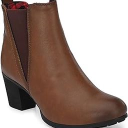 Tan Ankle Boots for Men's-image-4