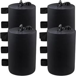 MERISHOPP Canopy Weight Bag Heavy Duty Leg Weights for Patio Umbrella RV Awning Gazebo 10L| Tent Accessories | Tent Pegs | Tent Rope Set-image-63