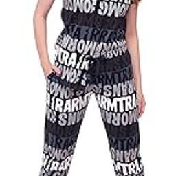 Women's Cotton Night Suit Set-image-80