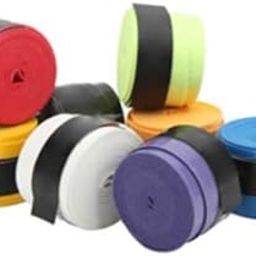 RANAC Polyurethane Multipurpose Super Tacky Badminton Tennis Squash Racket Touch Grip (Random Colour) - Pack of 30 pc-picture-25