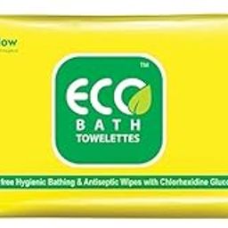 ECO Bath Alcohol free Hygienic and Antiseptic Large Bathing Wipes in a resealable Pack-picture-24