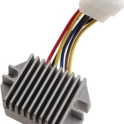 ATORSE Voltages Regulator Rectifier Easy Installation Replace Mower Accessory M97348-14