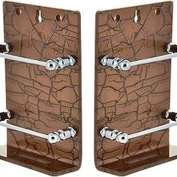 Acrylic Brown Mobile Phone Stand for Wall(Pack of 2), Multi-Purpose Wall Mount Mobile Cell Phone Holder, AC TV Remote Stand, Phone Charging Wall Stand - Made in India-picture-29