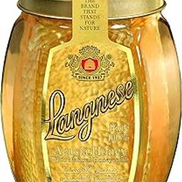 Langnese Pure 100% Acacia Honey with Natural Honeycomb 500g-picture-20