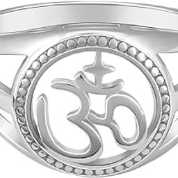 925 Silver Golden Infinity Love Ring,Fixed Size Indian - 12, US - 6 | Gifts for Men and Boys | With Certificate of Authenticity and 925 Stamp | 6 Months Warranty*-image-28