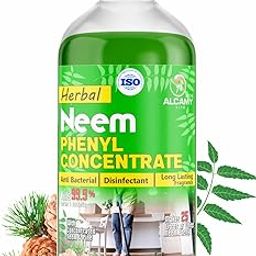 AAAL Herbal Neem Disinfectant Phenyl Concentrate Liquid | Makes 5 To 7 Litre Of Thick White Phenyl | Super Trial Pack, 250 ML-image-72