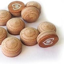 HR Group LEATHAR TIP for Snooker CUE (Pack of 10 Piece)-picture-22