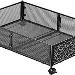 ARTISOUL® Under Bed Storage Under The Bed Storage Container with Wheels for Shoes Toys Black | Household Supplies & Cleaning | Home Organization | Storage Bags-image-77