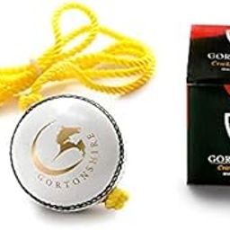 GORTONSHIRE Cricket Leather Hanging Ball (White)-image-63