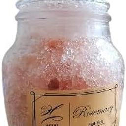 Hvens Fragrances Rosemary Bath Salt 100ml – Earthy green notes in a unisex aromatic salt; tranquility, clarity, and deep relaxation.-image-13