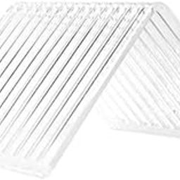 MONSSIVE Acrylic 12 slot magazine holder desktop Organiser office Organiser-image-10