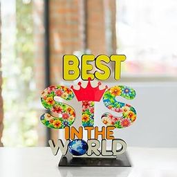exciting Lives Best Sister Trophy - Gift for Raksha Bandhan, Rakhi, Rakshabandhan, Birthday, For Sister, Sis, Sibling, Cousin, Rakhi Gift for Sister, Rakhi Gifts-image-87