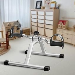 UJEAVETTE Mini Fitness Bike Sitting Down Cardio Step Machine for Home Exercise Seniors-18