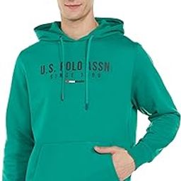 u.s. polo assn. Men's Cotton Blend Hooded Neck Sweatshirt-picture-28