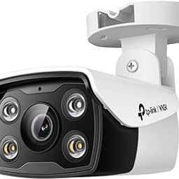 TP-Link VIGI C330 4mm Lens Smart Outdoor Security Camera | 3MP HD Full-Color Bullet Network Camera | Smart IR | Built-in Microphone| IP67 Waterproof | H.265+ | PoE/12V DC CCTV-12