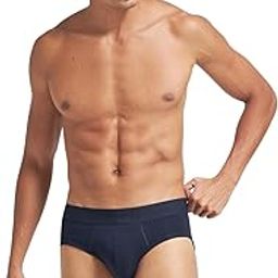 Regular Fit Interlock Brief for Men | Soft Cotton, Elastane Fabric, Anti-Bacterial and Microfibre Ultrasoft Waistband | Style_P504 Premium Men's Inner Wear-image-16