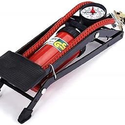 Twiclo High Pressure Foot Air Pump CN-200 Single Cylinder 100 psi for Ball, Car. Bike, Bicycle.-image-26