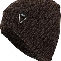 Unisex Beanie Hat Slouchy Warm Knitted Winter Hat Ski Hat Skull Cap Baggy Bobble for Men & Women. One Size-image-12