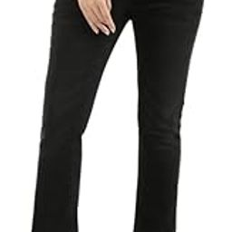 Soft Cotton Blend Bootcut Jeans Full Length for Women| Breathable, Mid Rise-image-21