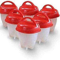 Gra8 Nonstick Egg Boiler Silicone Egg Boil, and Cooker, Poacher/Boil Cook Eggs Without Shells-picture-4