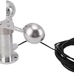 Wind Speed Sensor 3 Cups Wind Tester for Weather Station Anemometer, Sturdy Aluminium Alloy Wind Speed Testing Cups High Accuracy for Power Plants Meteorological Stations-image-2