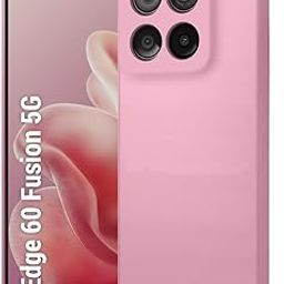 TheGiftKart Genuine Liquid Silicone Back Cover Case for Motorola Moto Edge 60 Fusion 5G | Soft Micro-Fibre Lining Inside | Camera Protection Bump | Shockproof Back Cover Case (Silicone, Pink)-image-39