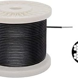 MTU ONLINE STORE Gym Machine Cable Wire 30 Meter 6MM Thickness-25