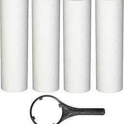GIZMO PRO High Density Spun Pre-Filter (5 Micron PP Spun) Cartridge Compatible for 10 Inch Pre-Filter Housing of All Water Purifier | Pack of 4 Spun-image-98