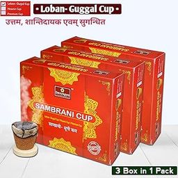 Devyagya Loban- Guggal Sambrani Dhoop Cup | Pack of 3 Box | Guggal Loban Dhoop Cup | Natural Cup | Dhuni Cup | Charcoal Free | Sambrani Cups for Pooja, Home and Meditation | Offer Price-image-52