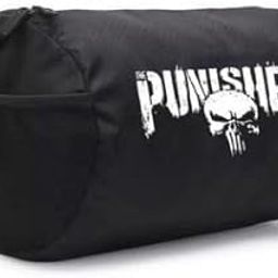 Gym Duffle Bag Black Lightweight Travel Bag with Durable Zipper-image-41