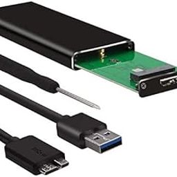 ULTRABYTES M.2 SSD USB 3.0 Enclosure, NGFF Portable Case, External Reader, B-Key and B&M Key Solid State Drive Adapter Converter for External Hard Drive-3
