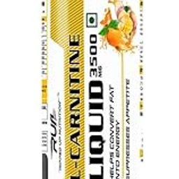 RIPPED UP NUTRITION Liquid L-Carnitine 3500mg (450ml)| Fat Burning |Supplement for Men & Women| Helps in Weight Management and Boost Energy | Pre & Post Workout Supplement (Orange Mango)-picture-11
