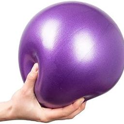 VAUGHN Mini Exercise Ball 9 Inch (23cm) for Yoga, Pilates, Core & Ab Workouts – Anti-Burst Soft Ball with Inflatable Straw for Home Fitness, Therapy, Barre, Balance & Stability Training (Multicolor)-image-84