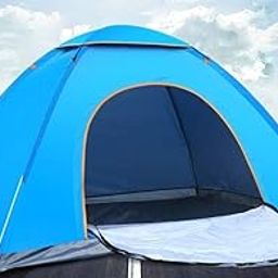 Nikrim™Most Picnic Hiking Camping Portable Dome Tent for 4/6/8 Person Waterproof with Bag (Multicolour) (8 Tent)-image-61