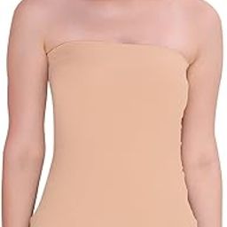 Strapless Camisole Long Tube Top For Women, Free Size-image-30
