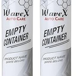 WaveX Empty Container Bottles (Pack of 2 Pull-Push Containers)-0