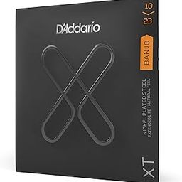 D'Addario XT Nickel Plated Steel Banjo Strings, Medium, 10-23-picture-22