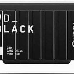 WD_BLACK 2TB D30 Game Drive SSD for Xbox - Portable External Solid State Drive, Compatible with Xbox and PC, Up to 900MB/s - WDBAMF0020BBW-WESN-19