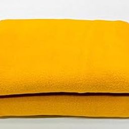 Bombay Dyeing All Season Very Soft & Cozy Light Weight Poly Acrylic Fleece Blanket. (Size : 220 cm x 150 cm) (Yellow)-image-35