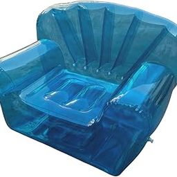 Inflatable Chair Soft Furniture Inflatable Sofa for Living Room Outdoor Home Blue-image-30