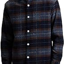 Greyish Blue Checks Overshirt-image-2