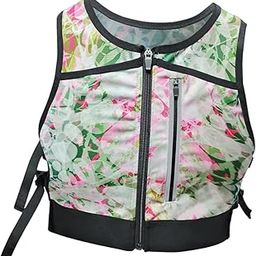 THE STYLE SUTRA® Running Vest Reflective Vest Men Women for Hiking Motorcycling Night Walking Pink White | Sporting Goods | Cycling | Cycling Clothing | Vests-image-86